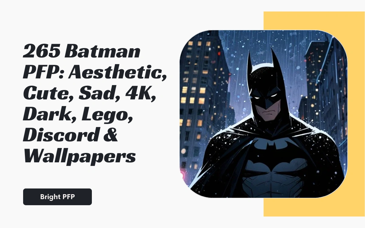 Batman PFP