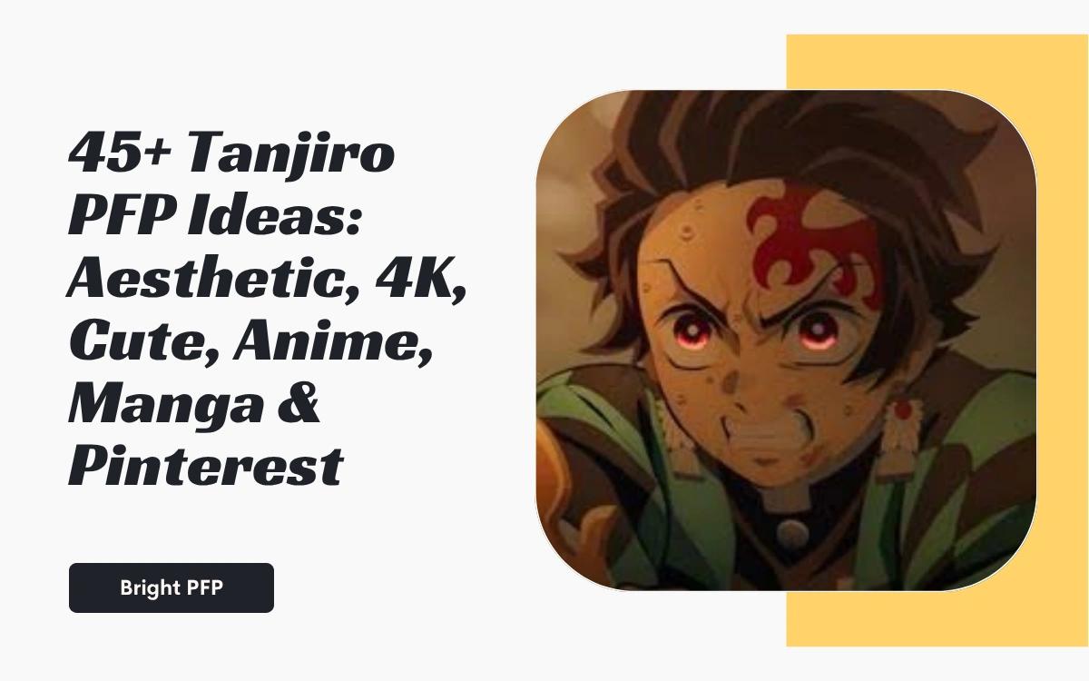 Tanjiro PFP Ideas